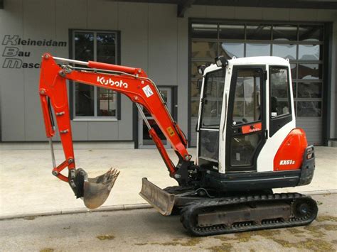 kubota minibagger kx61